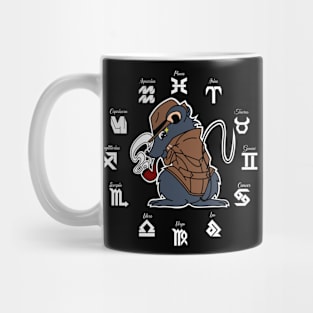 Year of the Rat Chinese Zodiac Animal Mug